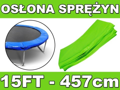 Kołnierz PAD Do Trampoliny 15FT Zielony