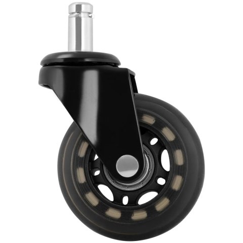 Koła kółka do fotela biurowego gamingowego śr. 63 x 23 mm - zestaw 5 szt. Physa Koła kółka do fotela biurowego gamingowego śr. 63 x 23 mm - zestaw 5 szt. Physa
