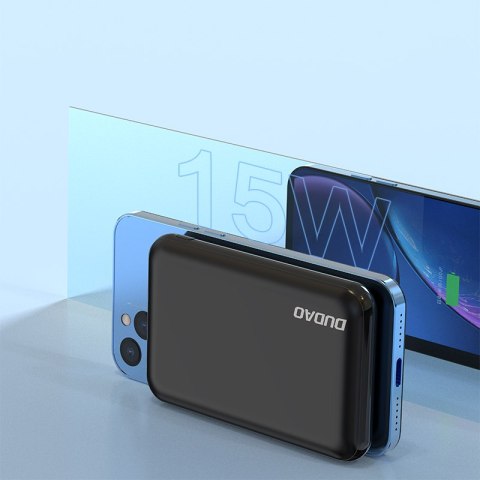 Powerbank 10000mAh TGK1 z ładowarką bezprzewodową MagSafe 15W czarny DUDAO