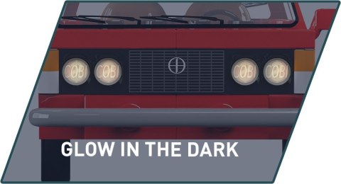 Klocki FSO 125p kombi 90 klocków Cobi Klocki