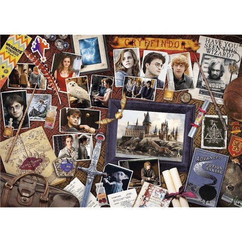 Puzzle 500 elementów Pamiątki z Hogwartu Harry Potter Trefl