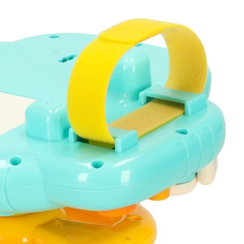 Zabawka interaktywna kierownica dla dzieci dziecka malucha do wózka symulator muzyka dźwięki niebieska Kik Sp. z o. o. Sp. k.