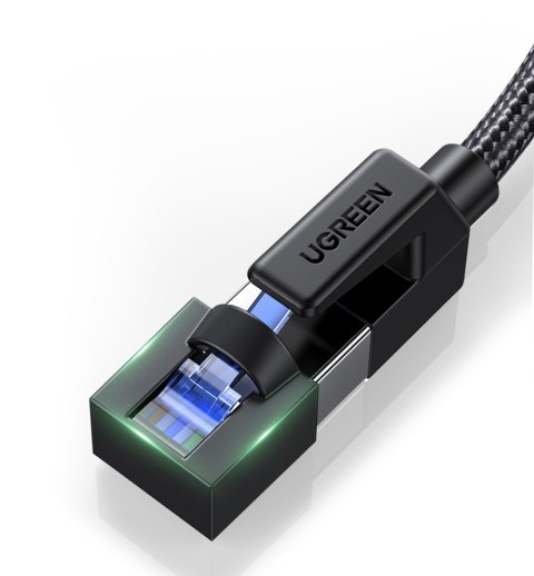Kabel sieciowy patchcord Ethernet RJ45 Cat8 miedziany rdzeń 1.5m - czarny UGREEN Kabel sieciowy patchcord Ethernet RJ45 Cat8 miedziany rdzeń 1.5m - czarny UGREEN