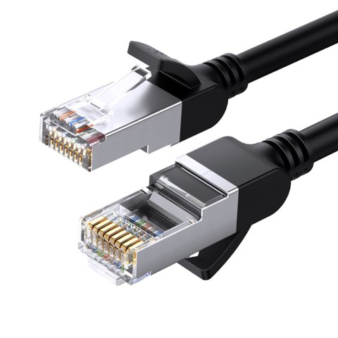 Kabel sieciowy patchcord RJ45 Ethernet Cat 6 U/UTP okrągły 3m - czarny UGREEN