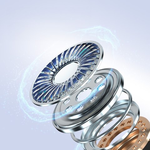 Słuchawki Sounfii R4 bezprzewodowe Bluetooth 5.3 ENC - białe Tronsmart