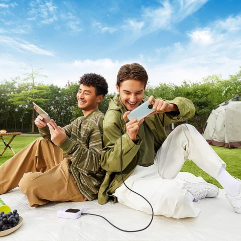 Kabel przewód Flash 2 USB-A - USB-C 100W 2m - czarny BASEUS