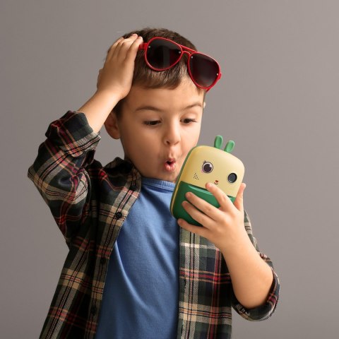 Mini drukarka termiczna z aparatem fotograficznym i kamerą HURC10Z - zielona HURTEL