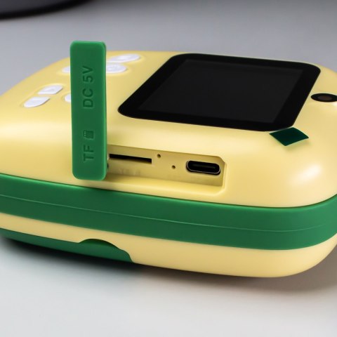 Mini drukarka termiczna z aparatem fotograficznym i kamerą HURC10Z - zielona HURTEL