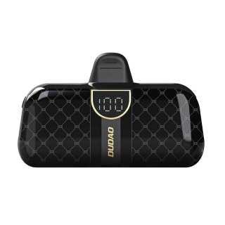 Mini powerbank 5000mAh do telefonu 2x USB-C - czarny DUDAO