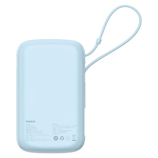 Power bank 10000mAh Qpow Pro+ 22.5W USB-C - niebieski BASEUS