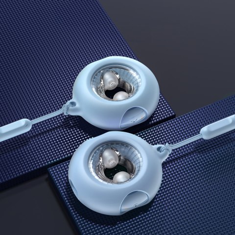 Słuchawki bezprzewodowe TWS Bluetooth 5.3 LightAura VocalSound - niebieskie CHOETECH