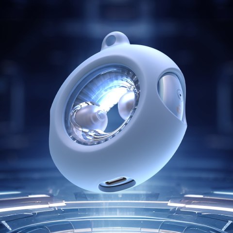 Słuchawki bezprzewodowe TWS Bluetooth 5.3 LightAura VocalSound - niebieskie CHOETECH