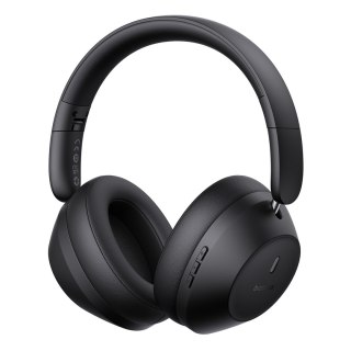 Słuchawki bezprzewodowe nauszne Bass 30 Max Bluetooth 5.3 - czarne BASEUS