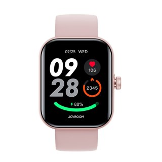 Smartwatch Fit-Life JR-FT5 Plus z funkcją odbierania połączeń - różowy JOYROOM