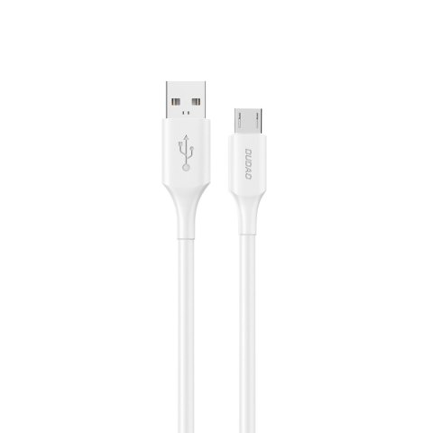Kabel przewód L2SM USB-A - micro USB 6A 1.2 m - biały DUDAO