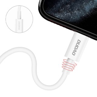 Kabel przewód L6X USB-C - iPhone Lightning PD 20W 1m - biały DUDAO