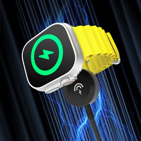 Ładowarka indukcyjna A12C do Apple Watch 1.2m - czarna DUDAO