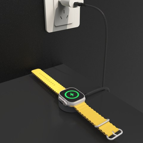 Ładowarka indukcyjna A12C do Apple Watch 1.2m - czarna DUDAO