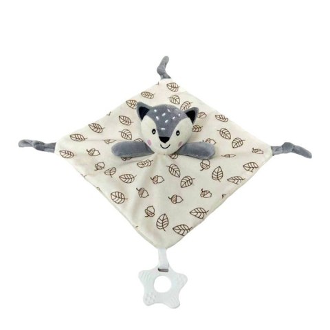 Przytulanka Miluś Lisek kremowy 25x25 cm TULILO