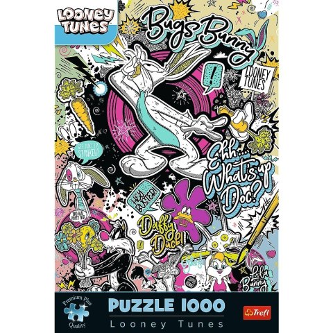 Puzzle 1000 elementów Zwariowane Melodie Looney Tunes Trefl