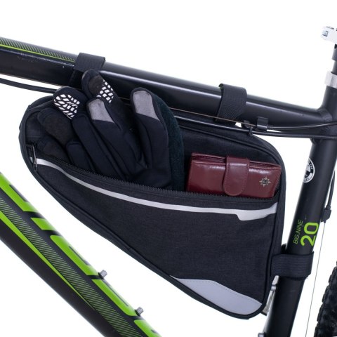 Sakwa rowerowa RALLEX trójkątna saszetka pod ramę na rower Kik Sp. z o. o. Sp. k.