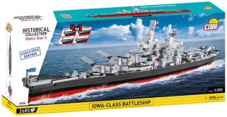 Klocki Historical Collection Iowa-Class Battleship (4w1) - Executive Edition Cobi Klocki