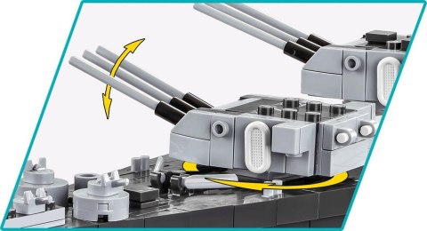 Klocki Historical Collection Iowa-Class Battleship (4w1) - Executive Edition Cobi Klocki