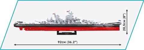 Klocki Historical Collection Iowa-Class Battleship (4w1) - Executive Edition Cobi Klocki