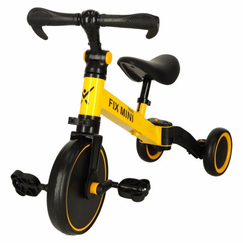 Rowerek biegowy Trike Fix Mini rower wielofunkcyjny 3w1 żółty Kik Sp. z o. o. Sp. k.