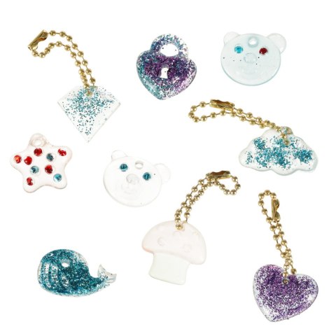 Kreatywny zestaw do robienia biżuterii koralików zawieszek magiczne pudełko UV Kik Sp. z o. o. Sp. k.