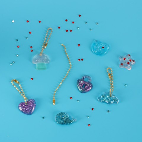 Kreatywny zestaw do robienia biżuterii koralików zawieszek magiczne pudełko UV Kik Sp. z o. o. Sp. k.