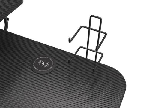 Biurko dla gracza gamingowe Genesis Holm 300 podświetlenie RGB Natec