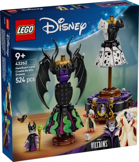 Klocki Disney 43262 Suknie Diaboliny i Cruelli De Mon LEGO