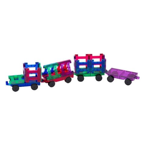 Klocki magnetyczne 3D pociąg Playmags 155 zestaw 20 elementów Playmags Klocki magnetyczne 3D pociąg Playmags 155 zestaw 20 elementów Playmags