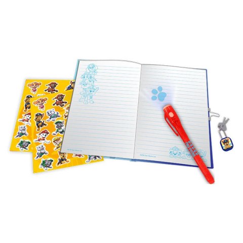 Dziennik z magicznym długopisem Psi Patrol KiDS Licensing KiDS Licensing