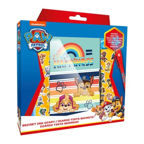 Dziennik z magicznym długopisem Psi Patrol KiDS Licensing KiDS Licensing