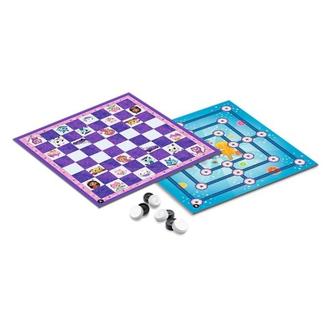 Gra Warcaby i Młynek Gabi Gabby Dollhouse Trefl