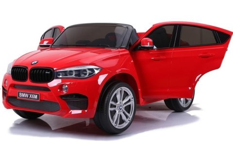 Auto na Akumulator NOWE BMW X6M Czerwone LEAN CARS