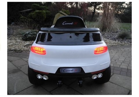 Auto na akumulator Coronet S Biały LEAN CARS