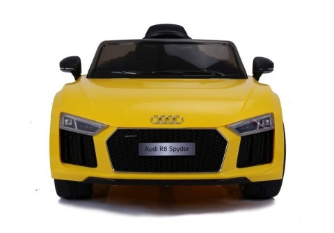Pojazd na Akumulator Audi R8 JJ2198 Żółte LEAN CARS