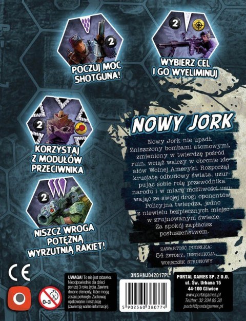 Neuroshima HEX 3.0 Nowy Jork Portal Games