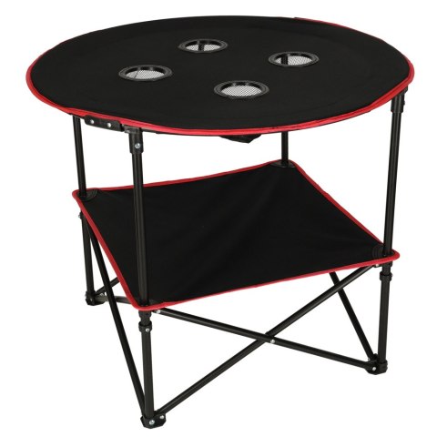 Stolik stół turystyczny składany przenośny kempingowy z pokrowcem 72 cm x 72 cm Kik Sp. z o. o. Sp. k.