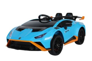 Auto Na Akumulator Lamborghini STO DRIFT Niebieskie LEAN CARS