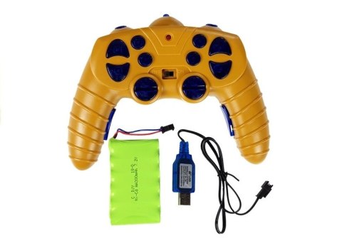 Pojazd Budowlany Koparka RC Zdalnie Sterowana 2.4G R/C Światła Żółty LEAN Toys Pojazd Budowlany Koparka RC Zdalnie Sterowana 2.4G R/C Światła Żółty LEAN Toys