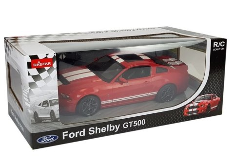 Auto R/C Ford Shelby Rastar 1:14 Czerwony na Pilota Rastar