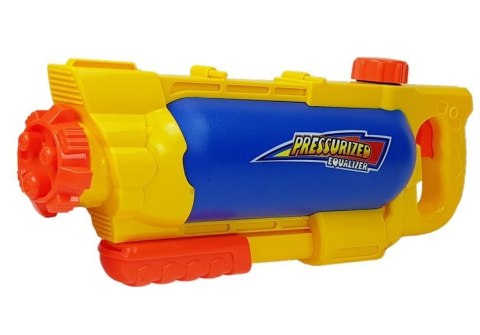 Pistolet na Wodę ze Zbiornikiem 1450 ml Żółto- Niebieski LEAN Toys