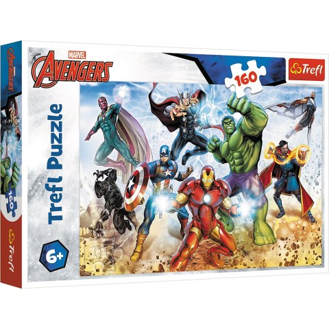 Puzzle - 160 - Gotowi by ratować świat - Disney Marvel The Avengers 15368 Trefl Puzzle Puzzle - 160 - Gotowi by ratować świat - Disney Marvel The Avengers 15368 Trefl Puzzle