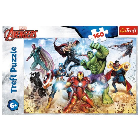 Puzzle - 160 - Gotowi by ratować świat - Disney Marvel The Avengers 15368 Trefl Puzzle Puzzle - 160 - Gotowi by ratować świat - Disney Marvel The Avengers 15368 Trefl Puzzle