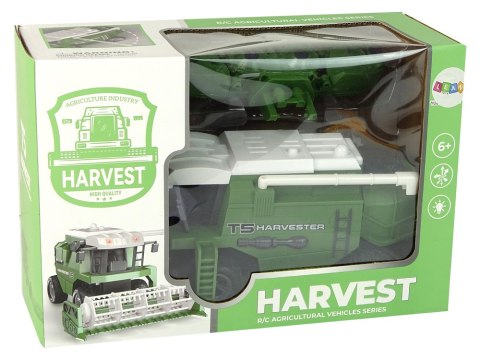 Kombajn Rolniczy Zdalnie Sterowany R/C Światła Zielony LEAN Toys