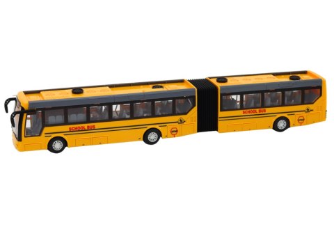 Autobus Szkolny Bus Zdalnie Sterowany Przegubowy RC 1:32 Żółty LEAN Toys Autobus Szkolny Bus Zdalnie Sterowany Przegubowy RC 1:32 Żółty LEAN Toys
